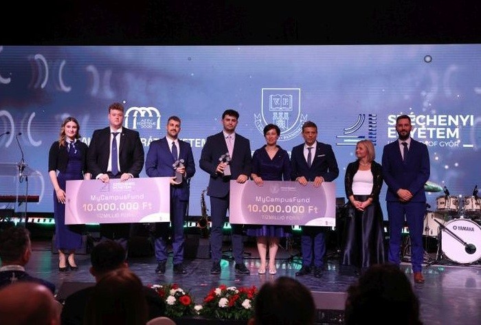 Hallgatóbarát kategóriában nyert a Pannon Egyetem az Év Egyeteme 2026 Gálán
